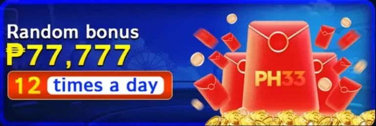 PH33 casino: the lobby, the categories and who supplies them promotional banner