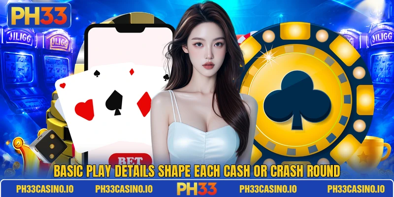 Basic play details shape each Cash or Crash round Basic play details shape each Cash or Crash round