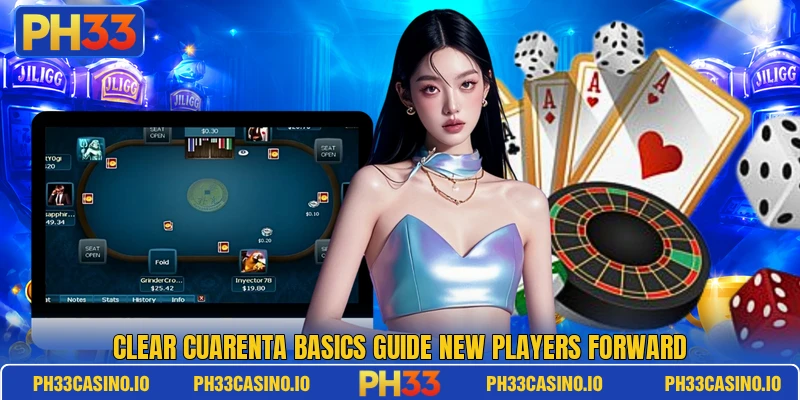 Clear Cuarenta basics guide new players forward Clear Cuarenta basics guide new players forward