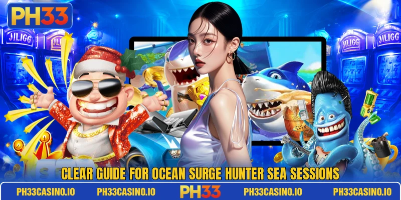 Clear guide for Ocean Surge Hunter sea sessions