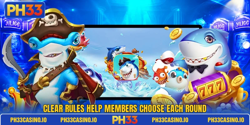 Clear rules help members choose each round