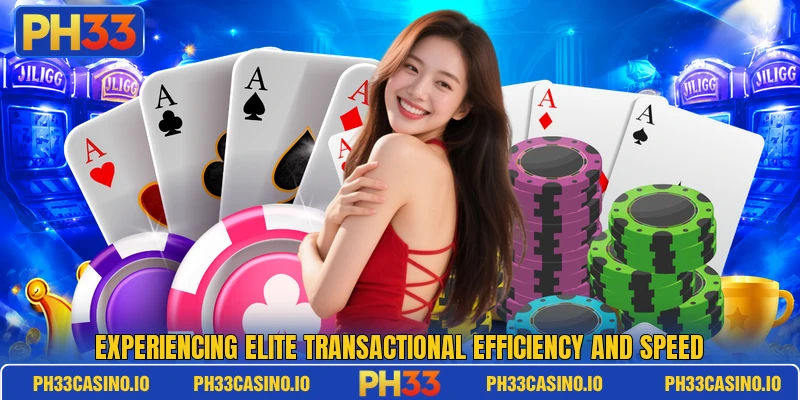 Experiencing elite transactional efficiency and speed
