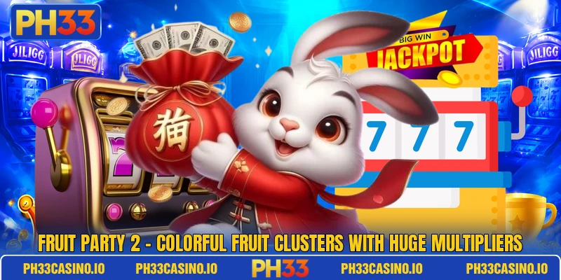 Fruit Party 2 – Colorful Fruit Clusters With Huge Multipliers 1 Fruit Party 2 – Colorful Fruit Clusters With Huge Multipliers