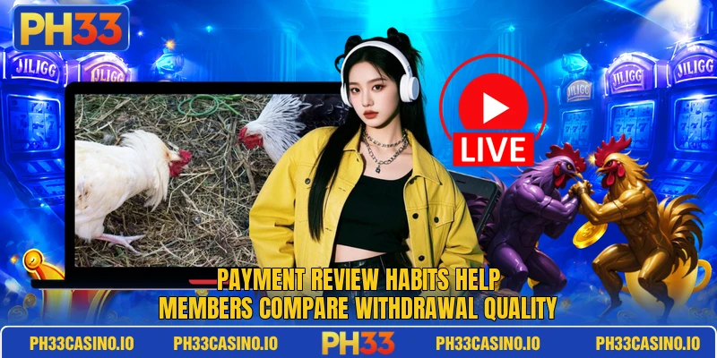 Payment review habits help members compare withdrawal quality Payment review habits help members compare withdrawal quality