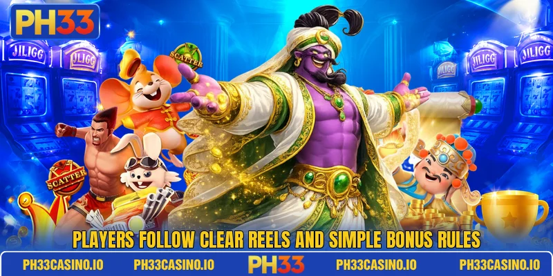Players follow clear reels and simple bonus rules Players follow clear reels and simple bonus rules