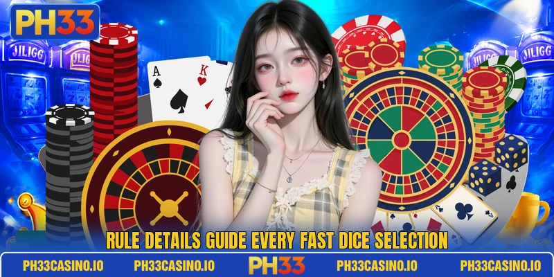 Rule details guide every fast dice selection Rule details guide every fast dice selection