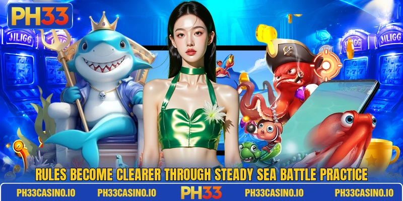 Rules become clearer through steady sea battle practice