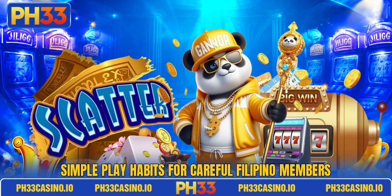 Simple play habits for careful filipino members Simple play habits for careful filipino members